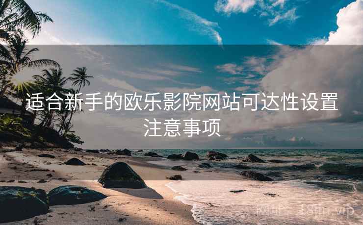 适合新手的欧乐影院网站可达性设置注意事项