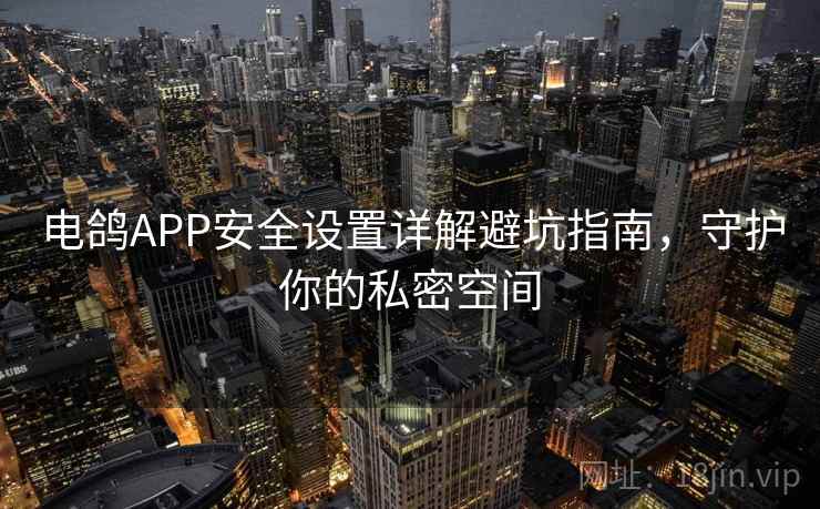 电鸽APP安全设置详解避坑指南，守护你的私密空间