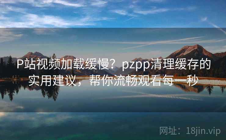 P站视频加载缓慢?pzpp清理缓存的实用建议,帮你流畅观看每一秒 P站视频加载缓慢?pzpp清理缓存的实用建议,帮你流畅观看每一秒
